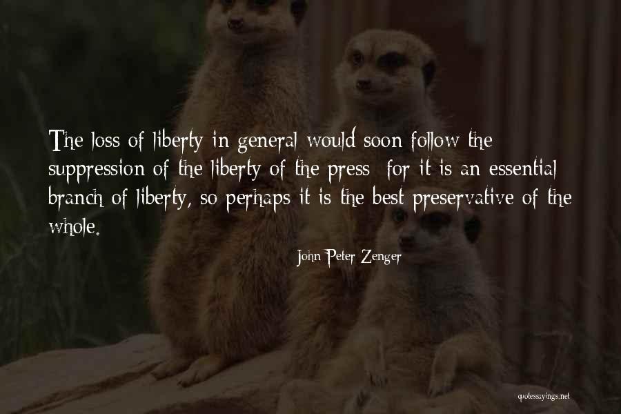 Mazagran Starbucks Quotes By John Peter Zenger