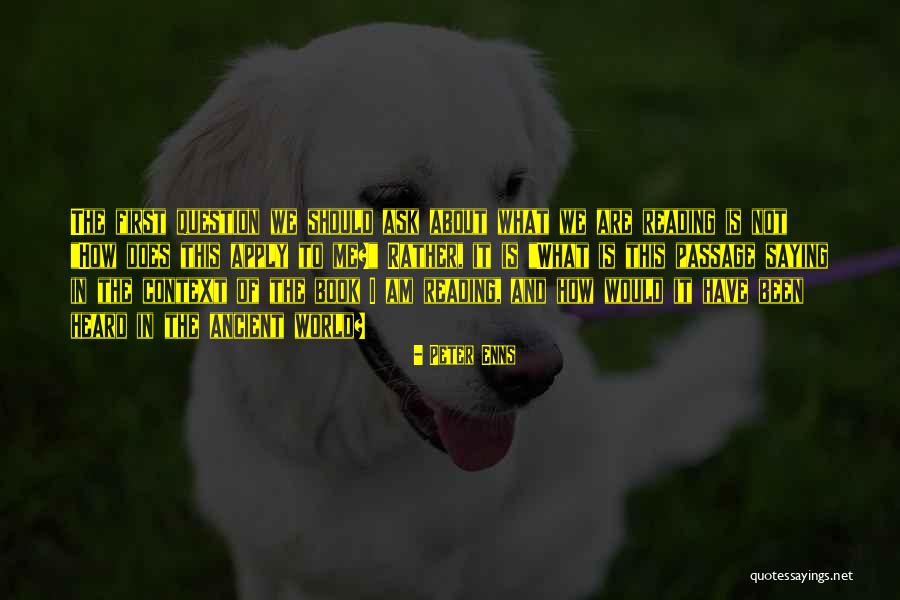 Mazamorra De Naranja Quotes By Peter Enns Mazamorra De Naranja Quotes By Peter Enns