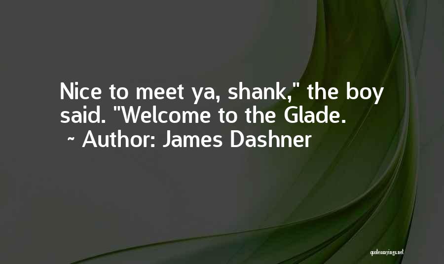 Maze Runner Glade Quotes By James Dashner