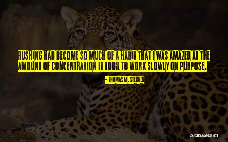 Mazra Restaurant Quotes By Thomas M. Sterner