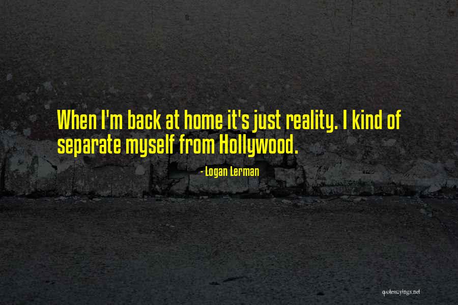 Mazzone Catering Quotes By Logan Lerman Mazzone Catering Quotes By Logan Lerman