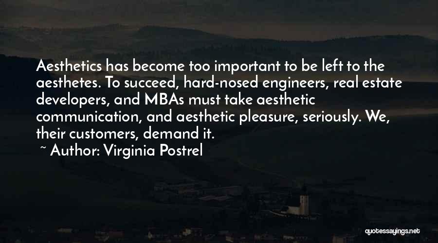 Mba Done Quotes By Virginia Postrel