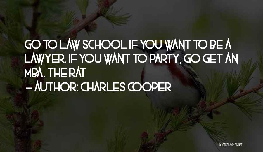 Mba Quotes By Charles Cooper