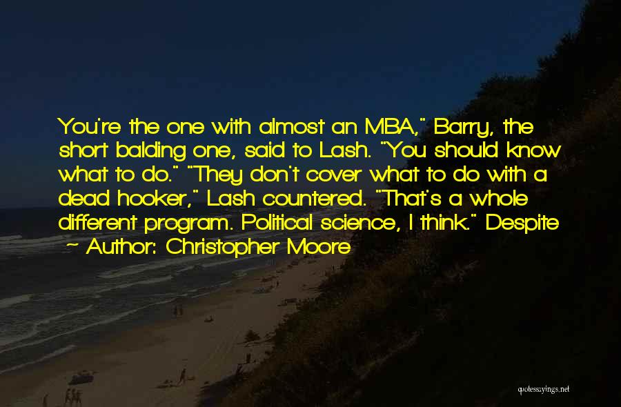 Mba Quotes By Christopher Moore