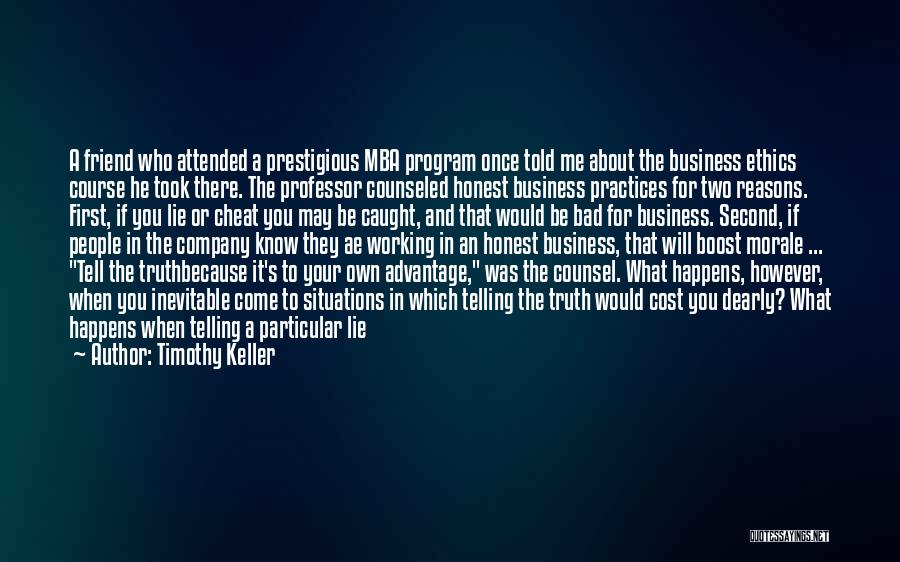 Mba Quotes By Timothy Keller