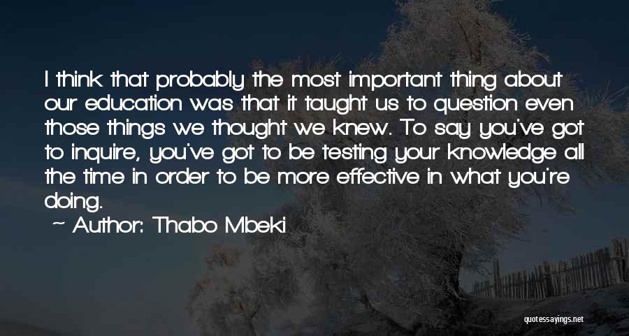 Mbeki Quotes By Thabo Mbeki