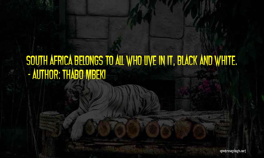 Mbeki Quotes By Thabo Mbeki