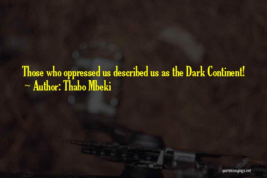 Mbeki Quotes By Thabo Mbeki