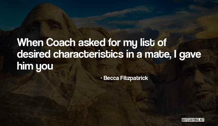Mbenga South Quotes By Becca Fitzpatrick Mbenga South Quotes By Becca Fitzpatrick