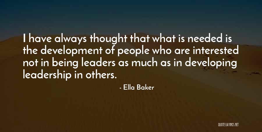 Mbongo Chobi Quotes By Ella Baker Mbongo Chobi Quotes By Ella Baker