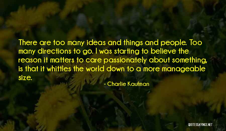 Mboya Hartford Quotes By Charlie Kaufman