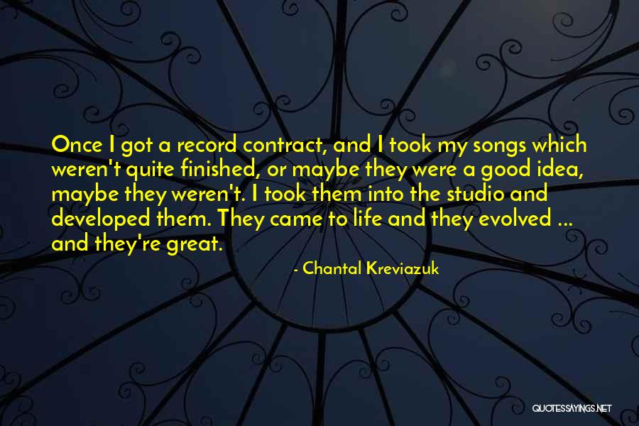 Mbus Quotes By Chantal Kreviazuk Mbus Quotes By Chantal Kreviazuk