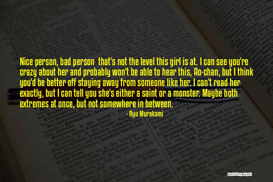 Mcaley Maroney Quotes By Ryu Murakami Mcaley Maroney Quotes By Ryu Murakami
