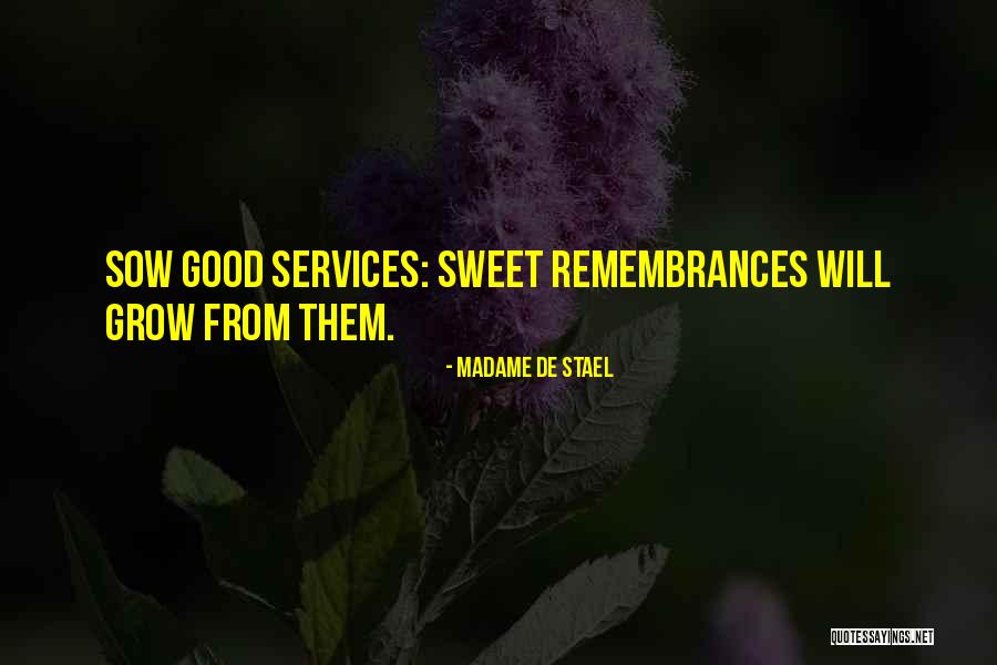 Mcallisters Quotes By Madame De Stael