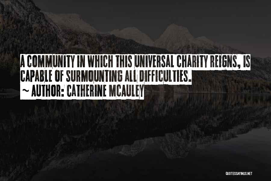 Mcauley Quotes By Catherine McAuley