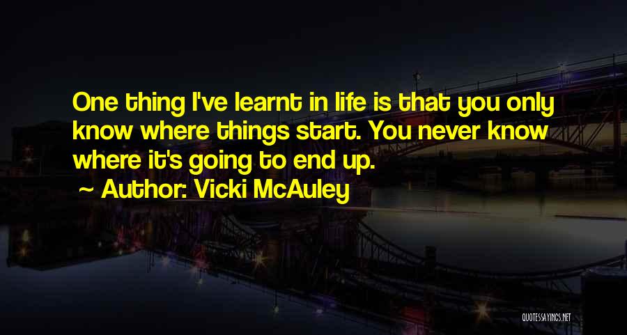 Mcauley Quotes By Vicki McAuley