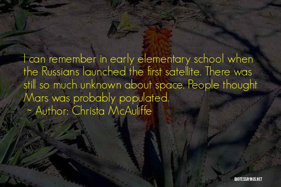 Mcauliffe Quotes By Christa McAuliffe