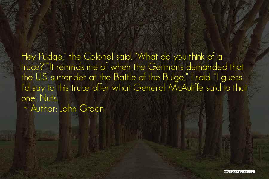 Mcauliffe Quotes By John Green