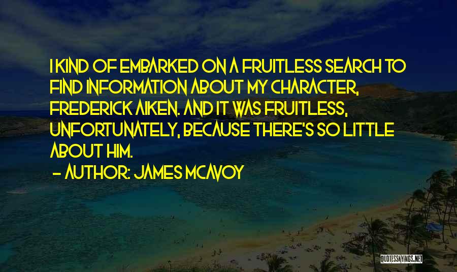 Mcavoy Quotes By James McAvoy