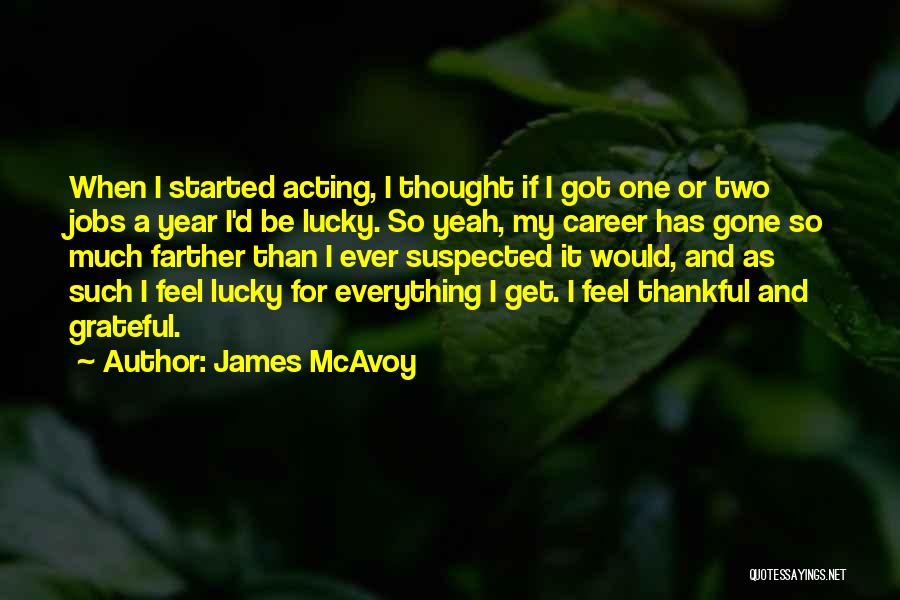 Mcavoy Quotes By James McAvoy