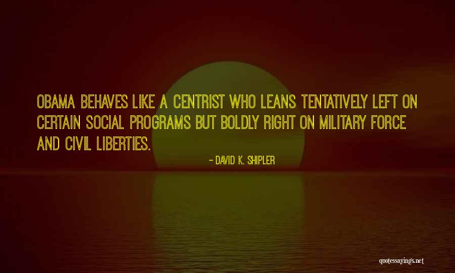 Mcbryde Fcu Quotes By David K. Shipler Mcbryde Fcu Quotes By David K. Shipler