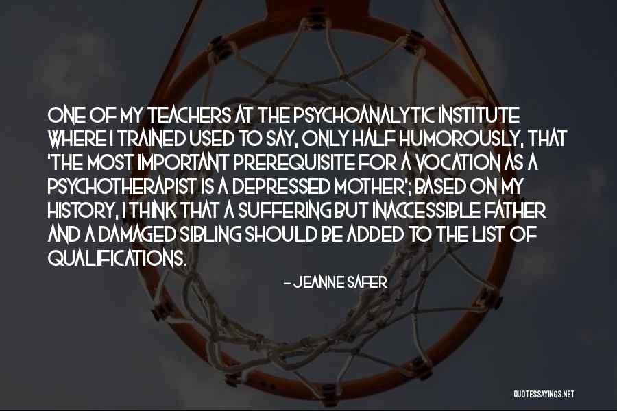 Mcburnett Quotes By Jeanne Safer Mcburnett Quotes By Jeanne Safer