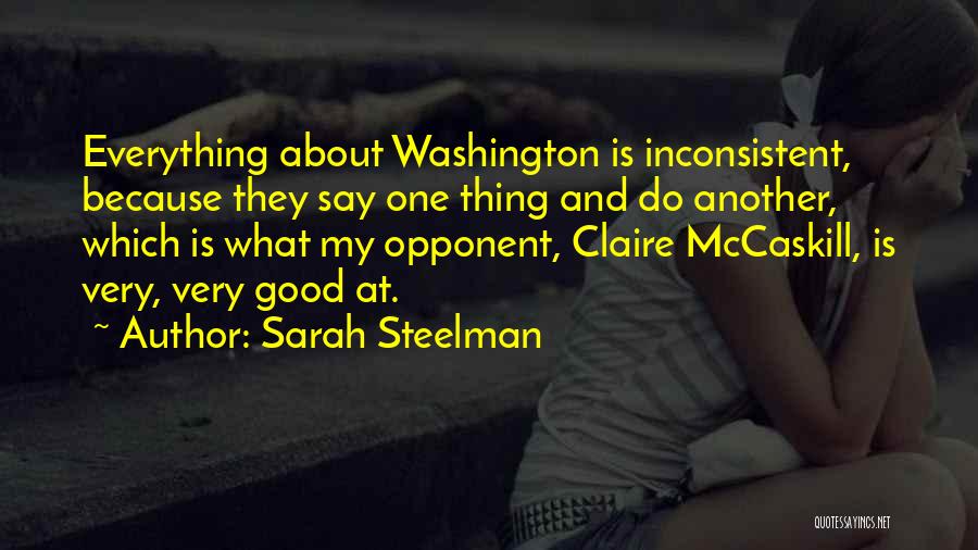 Mccaskill Quotes By Sarah Steelman