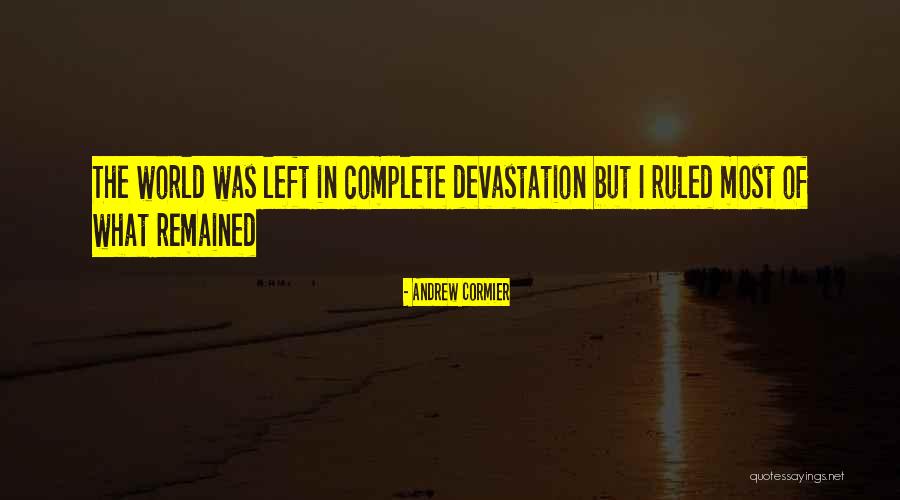 Mccheynes Memoir Quotes By Andrew Cormier