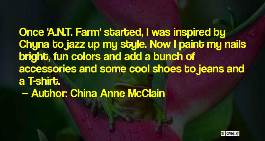Mcclain Quotes By China Anne McClain