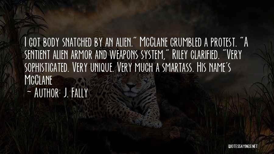Mcclane Quotes By J. Fally