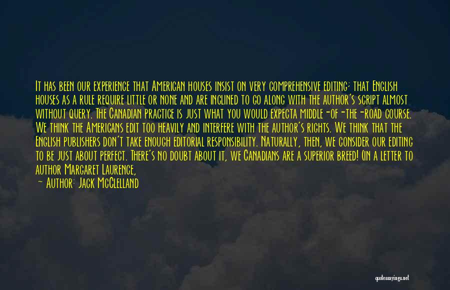 Mcclelland Quotes By Jack McClelland