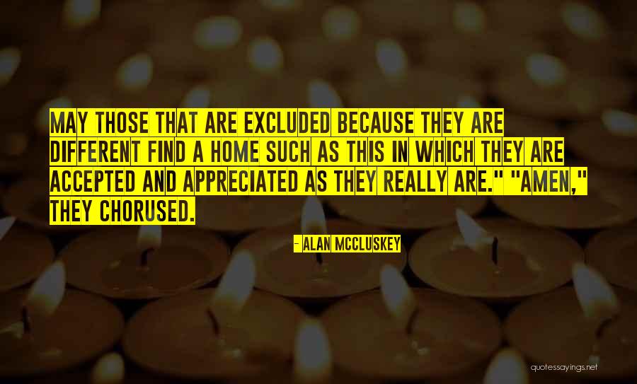 Mccluskey Quotes By Alan McCluskey