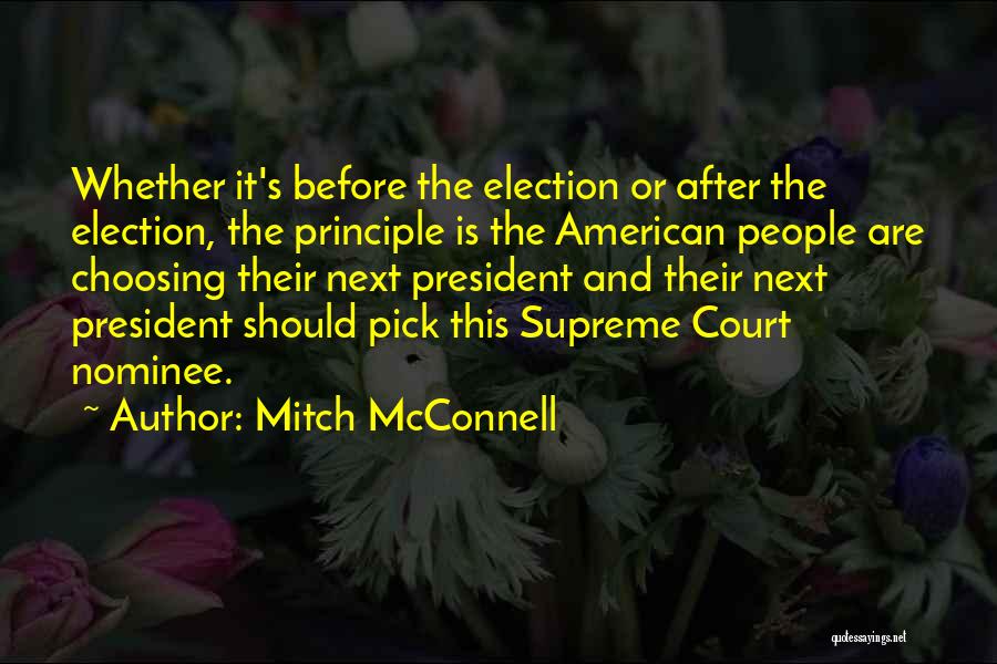 Mcconnell Quotes By Mitch McConnell