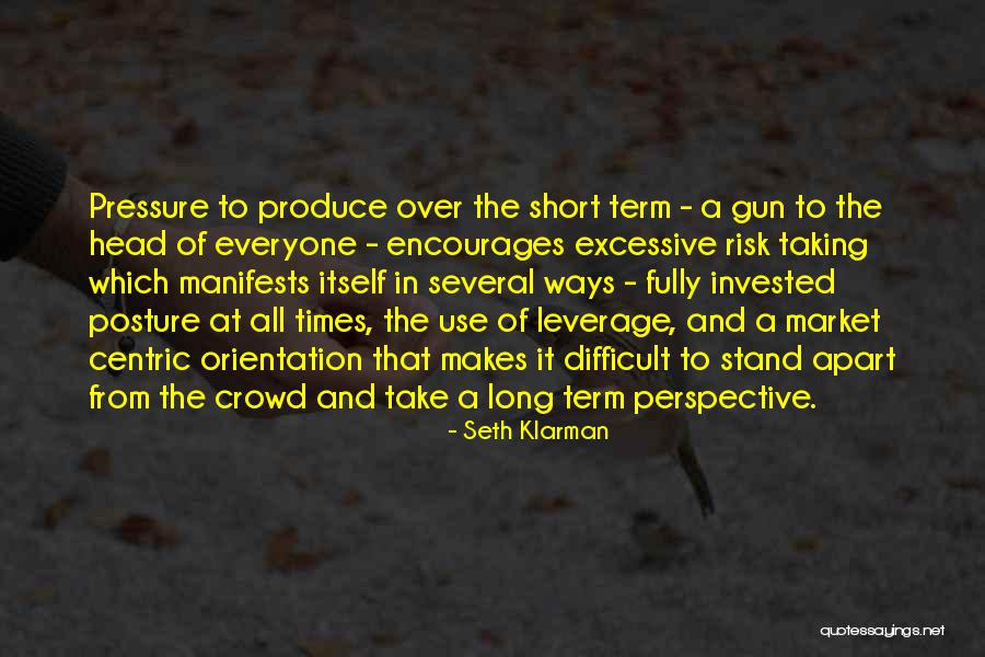 Mccorquodale Movers Quotes By Seth Klarman Mccorquodale Movers Quotes By Seth Klarman