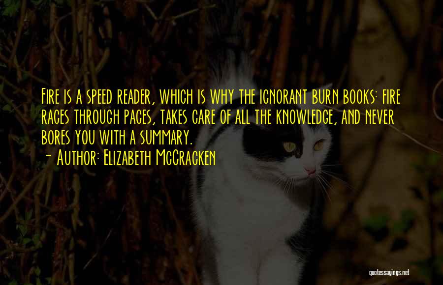 Mccracken Quotes By Elizabeth McCracken