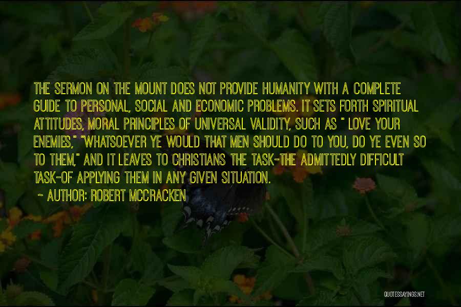 Mccracken Quotes By Robert McCracken