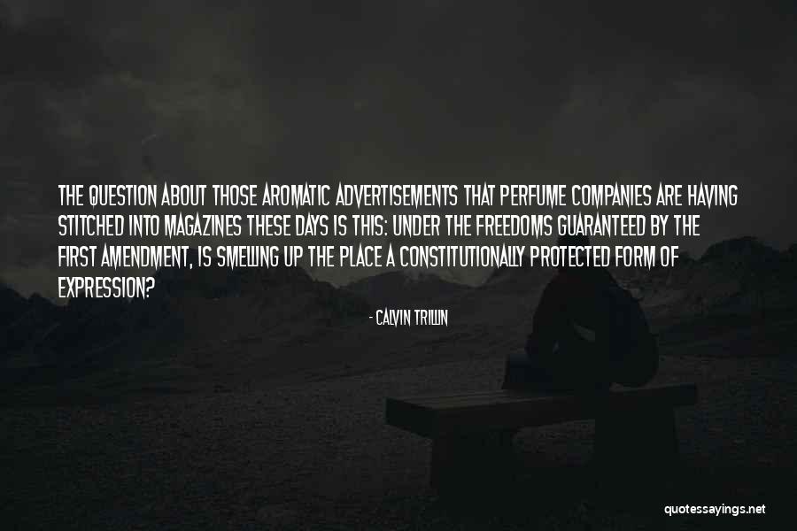Mccrimmon At The Park Quotes By Calvin Trillin
