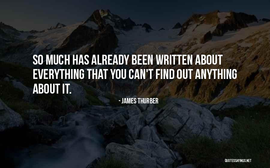 Mccrorey Rd Quotes By James Thurber Mccrorey Rd Quotes By James Thurber