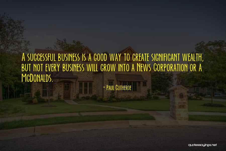 Mcdonalds Corporation Quotes By Paul Clitheroe Mcdonalds Corporation Quotes By Paul Clitheroe