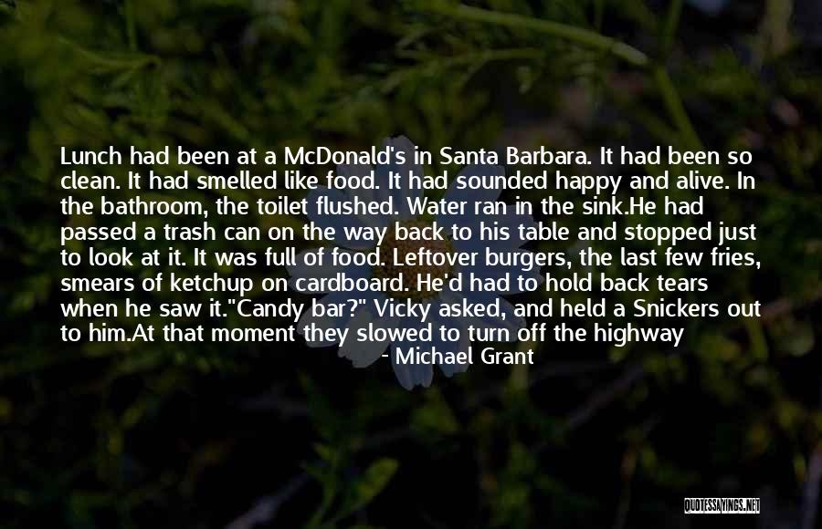 Mcdonalds Fries Quotes By Michael Grant Mcdonalds Fries Quotes By Michael Grant