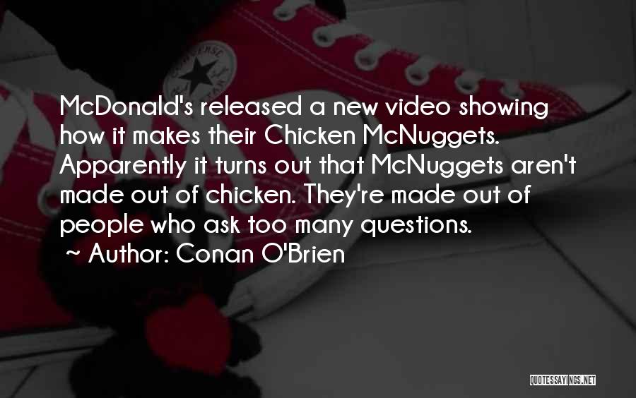 Mcdonalds Quotes By Conan O'Brien