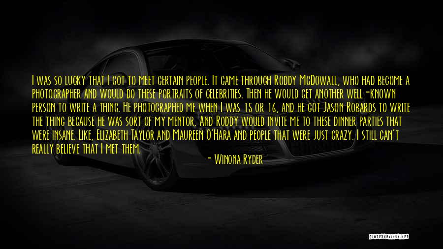 Mcdowall Co Quotes By Winona Ryder Mcdowall Co Quotes By Winona Ryder