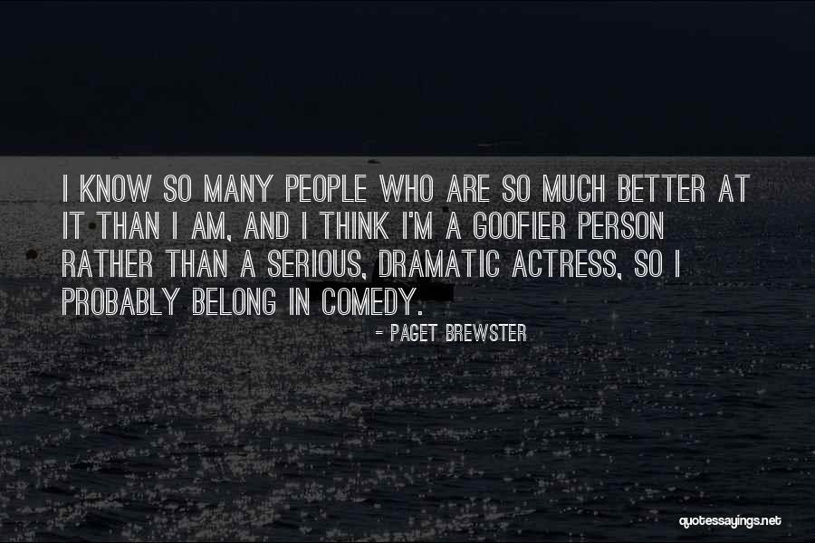 Mcelheney Locksmith Quotes By Paget Brewster Mcelheney Locksmith Quotes By Paget Brewster