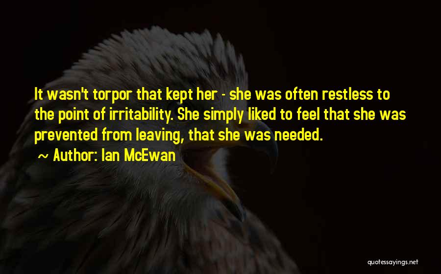 Mcewan Quotes By Ian McEwan