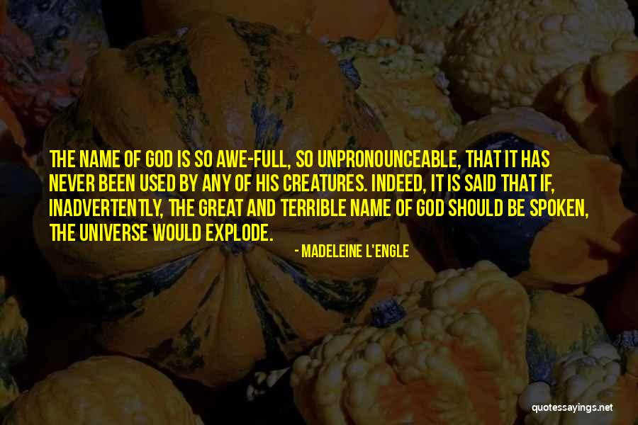 Mcferron Name Quotes By Madeleine L'Engle Mcferron Name Quotes By Madeleine L'Engle