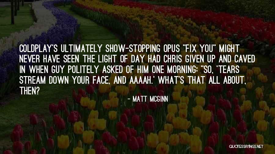 Mcginn Quotes By Matt McGinn Mcginn Quotes By Matt McGinn