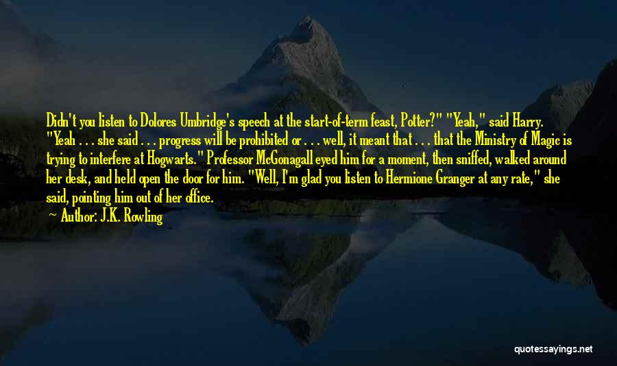 Mcgonagall Umbridge Quotes By J.K. Rowling