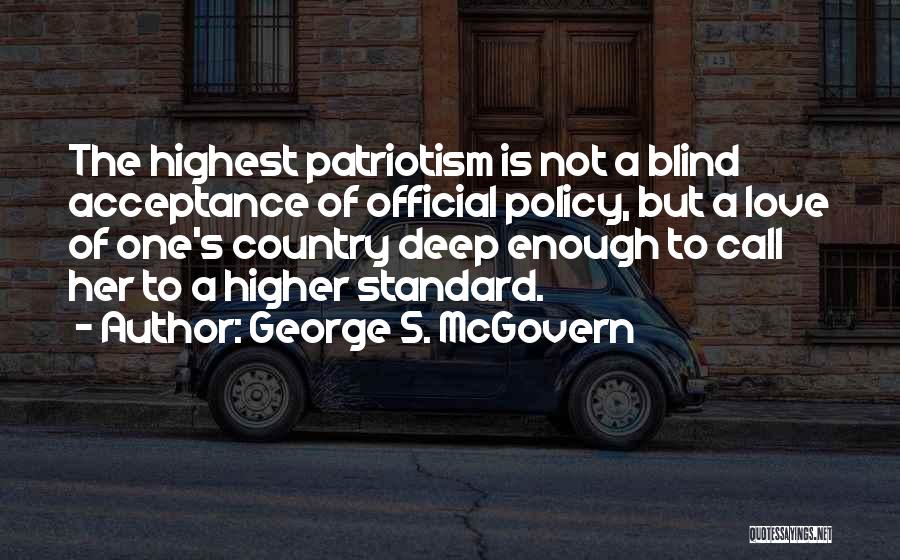 Mcgovern Quotes By George S. McGovern