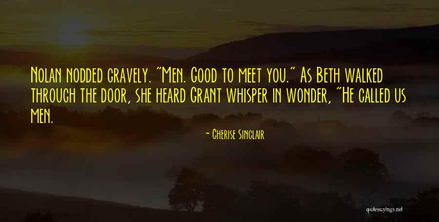 Mcinally Associates Quotes By Cherise Sinclair Mcinally Associates Quotes By Cherise Sinclair