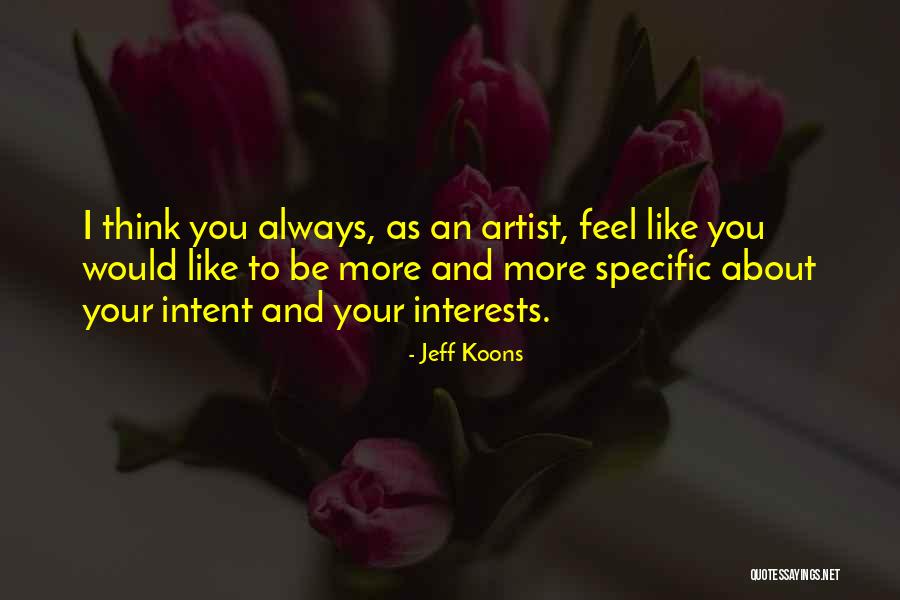 Mckelly Culkin Quotes By Jeff Koons Mckelly Culkin Quotes By Jeff Koons